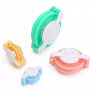 (옵션 4종세트 색상랜덤)볼 수세미 메이커 뜨개질 도구 4종 뜨게질키트 취미뜨개질