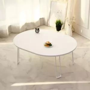 국산 타원형 접이식 소파 거실 테이블 800mm XsU9+7Pxc