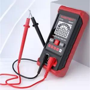 멀티미터 디지털 테스터기 충전식 미니 측정기 전압 장치 휴대용 충전