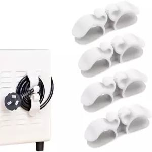 가전제품용 코드 정리함 4팩 업그레이드 주방 케이블 가전제품 에어프라이어용 키퍼 래퍼 홀더 와인더 커피