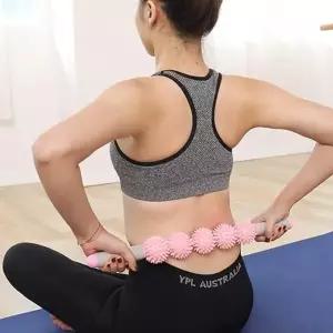 온더벨라 울퉁불퉁 지압볼 마사지봉 종아리롤러 지압스틱 1+1