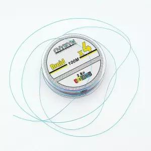 2호 4합사 100m 낚싯줄 스트롱 오색 합사라인 PE