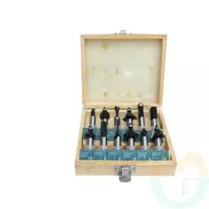 루터날 세트12PCS 트리머날 홀파기 공구작업 목공작업 일자루타날