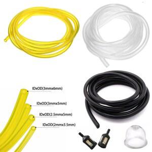 1/ 3 2x3.5/2.5x5/3x5/3x6mm 가솔린 가스 라인 파이프 호스 가솔린 라인 오일 가스 트리머 전기 톱 톱 송풍기 방지