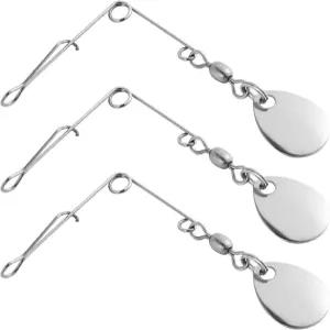 닥터피쉬 20팩 낚시 스피너베이트 와이어 콜로라도/윌로우 블레이드 지그 스피너 루어 제작 용품 액세서리