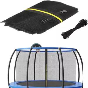 탑 링 인클로저 시스템이 장착된 원형 프레임을 사용하여 8FT 10FT 12FT 14FT용 트램펄린 안전 교체망 그물