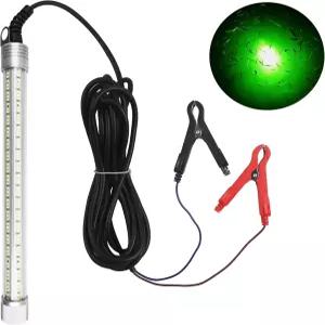 실라논 수중 낚시 조명 초밝은 40000루멘 12V 80W LED 잠수 녹색 밤 물고기 스누크 크레이피를 위한 가벼운