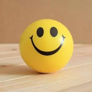 미니스마일공 말랑말랑 스마일 미니 고무 스펀지 공 2P 세트