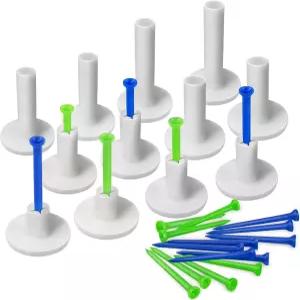 매트용 세티섹 고무 골프 티 드라이빙 레인지 및 실내 시뮬레이터용 우수한 내구성 안정성 6가지 혼합