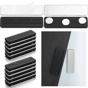 릴렉스위크 48쌍 야외 커튼 웨이트 강풍용 방수 자석 파티오 모기 카바나 가제보 깃발 실내(블랙)