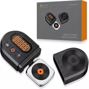 네오텍 오렌지 LCD 백라이트와 톤암 포노 카트리지용 5g 무게로 디지털 턴테이블 스타일러스 포스 스케일