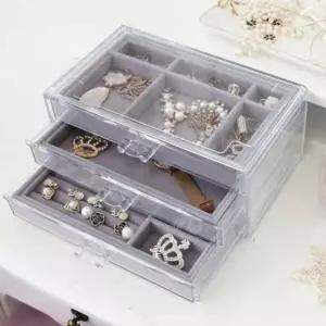 ( )악세사리 보석함 3단 핀보관함 목걸이보관함