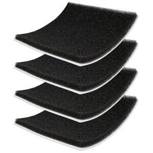 켄모어 81002, 20-81002, 86880, 86883, 20-8883, 2086883, 8175084 캐니스터 진공청소기용 CF-1 HEPA 필터, 시어스 프로그레시브, 파나소닉 모델용 CF1 폼 4개 필터