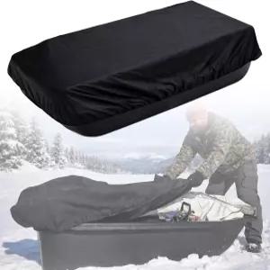 캠핑 및 사냥 여행 장비를 위한 LODMOD 얼음 낚시 썰매 보호대 커버 - 눈비 먼지 진흙 방지를 600D 겨울