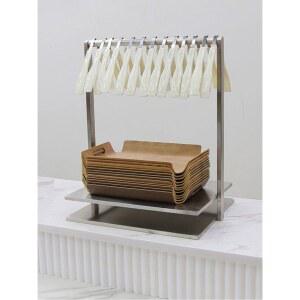 집게 걸이 식당 원목 빵집부자재 거치대 집게걸이 파스타 매장 행잉 고기 홀더 길이 스탠드