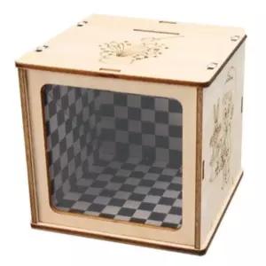 어린이 탐구과학 거울착시원리 마술저금통 조립키트 만들기놀이 교육완구 이벤트용