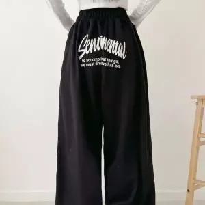 [NS홈쇼핑]레터링 프린팅 무지 여성 허리밴딩 일자팬츠 데일리 가성비 좋은 필수템..