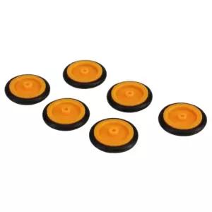 초등과학 비행기만들기 모터기어 결합용 풀리바퀴 10px3세트 DIY부품 실험기구 동력기