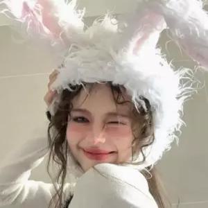 할로윈토끼모자 소녀 소품 코스튬 축제 바니 (1) (1)