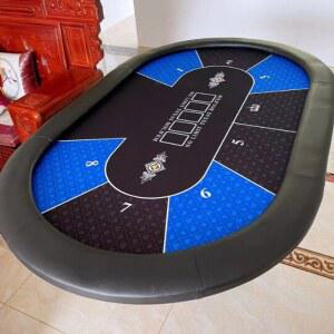 홀덤 탁자 게임판 자동 매트 턴테이블 테이블 녹색 텍사스 책상 포커 접이식 마작패 식탁보