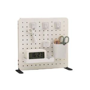 1 화이트 꾸미기 철제 책상 선반 블랙 네트망 세트 스틸철망 책상네트망 메쉬 인테리어