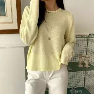 [NS홈쇼핑][샵앤] 여성 라운드넥 무지 여리핏 긴팔 니트 티셔츠 21DS-WKN-5167..