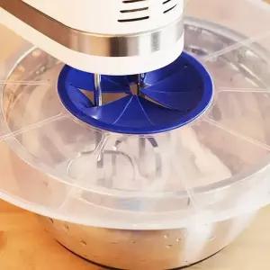 미니거품기 계란 그릇 거품기 스크린 커버 베이킹 스플래시 가드 뚜껑 주방 요리 쿠커