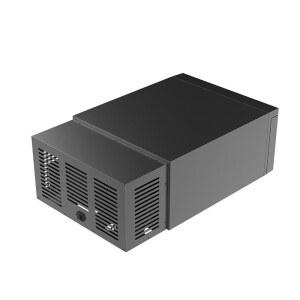 냉장고 캠핑용 이동식 서랍형 앱 냉온장고 소형 실버이중도어202하단냉동고 이중서랍형