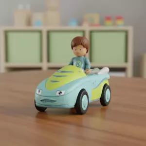 나비타 토디스 미니카 인형 피규어카 자동차 블럭놀이 장난감 프레디 플럭시 프릭션 조립