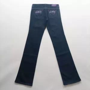 게스 청바지 스키니진 큐빅 진청 데님팬츠 사이즈26