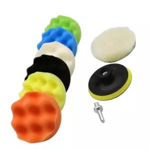 전동드릴용 광택패드 12.5CM 컴파운드 인조양모 스펀지