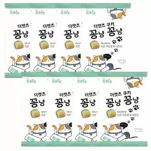 고양이 쿠키 연어 간식 100g 8개입 애완동물 생선 비스킷 사료 고양 이용 스낵 육류