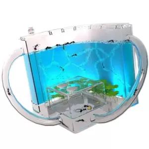 개미 젤리집 관찰세트 먹이통 아크릴사육장 LED