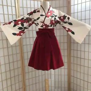 교토 기모노 졸사 빨간색 코스프레 오사카 고베