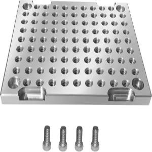 JMSMSH 5인치 6인치 12인치 플레이트 희생 미니 알루미늄 장치 팔레트 MIC 6 고정