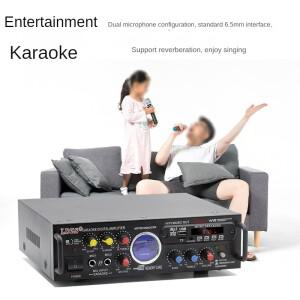 다기능 블루투스 파워 앰프, 가정용 카드 삽입, 자동차 장착, 고출력 소형