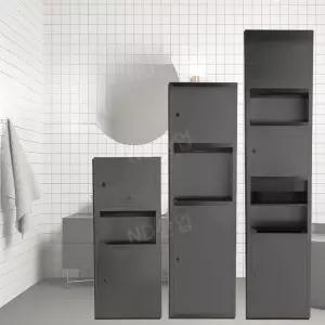 스테인레스 핸드 타올 박스  케이스 일체형 화장실 쓰레기통