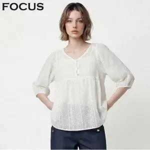 [포커스] [2SET] 펀칭 레이스 벌룬 블라우스+나시 세트_VF6M1BL5211