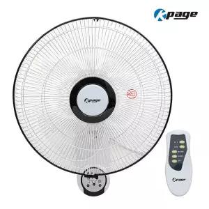 케이페이지 벽걸이 선풍기 리모컨 16형 40cm KEF-16WR