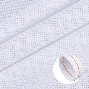 렛신스타일 18 CT 다 천 36가지 색상의 면실과 5가지 바늘이 있는 크로스 스티치 자수 키트 초보자용 메쉬