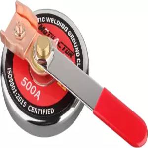 뮤투액터 500 AMP 마그네틱 용접 접지 릴리스 그립 클램프 φ 공장 작업 공구 지원 절단 기기 퀵 마운트