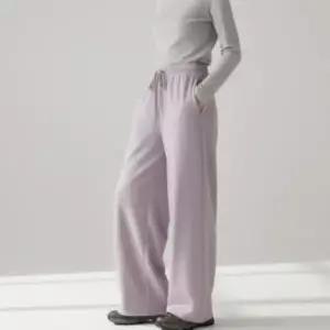 [다잇템] 여성 고무줄 넓은 일자핏 트랙수트 핏 코튼 팬츠