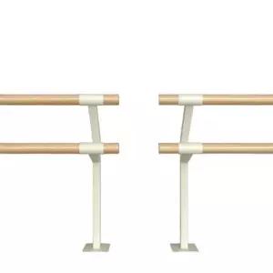 바닥 고정형 발레바 댄스 스탠딩 요가바 필라테스 1m 이중층