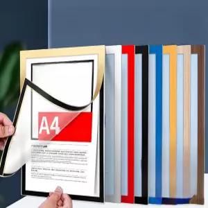 마그네틱 거치대 벽걸이 디스플레이 사진 전시 게시판