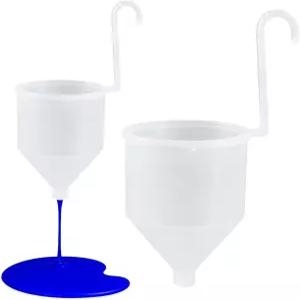 페인트 분무기용 킹더 점도 컵 2개 측정 바니시 잉크용 두께 래커 액체 일관성