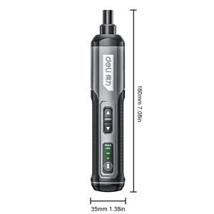 5N.M 토크 및 3단 속도 조절 기능이 있는 무선 전동 드라이버 - 2000MAH 배터리 DIY 프로젝트용 정방향/역