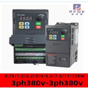 주파수 인버터 모든 0.75KW1.5KW2.2KW3KW4KW5.5KW7.5KW11KW15KW 3P 380V 출력 주파수 변환기 가변 주파수