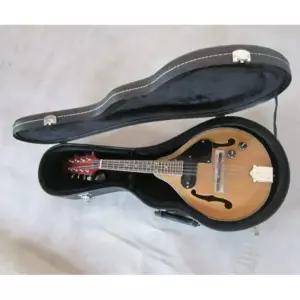 만돌린 케이스 만도린 전용 가방 가죽 하드케이스 백 카바 탈착식