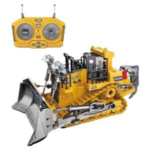 무선조종 RC 포크레인 불도저 완제품 패키지 1개 리모컨 중장비 덤프트럭 합금