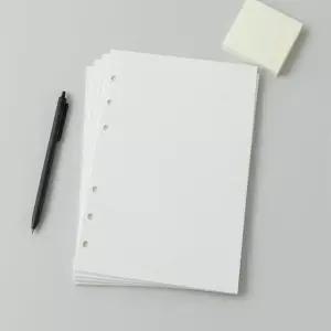 [문구] A5 도트 다이어리 리필내지 6공 채움 용지 135매 정리 속지